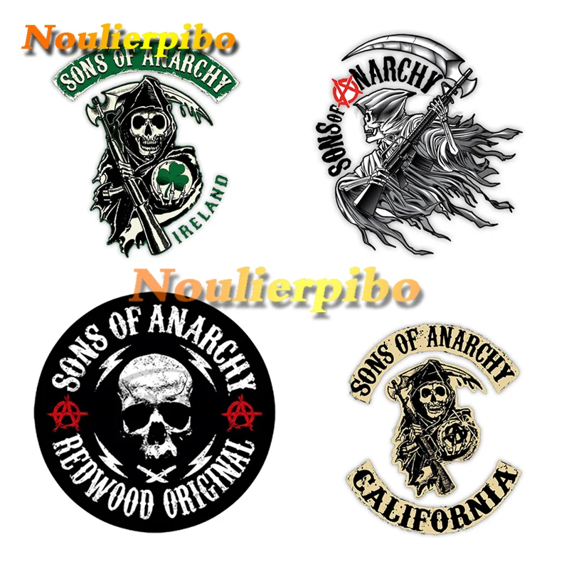 Personality Sons of Anarchy Car Stickers Auto Parts Waterproof Sunscreen Repair Trunk Decoration