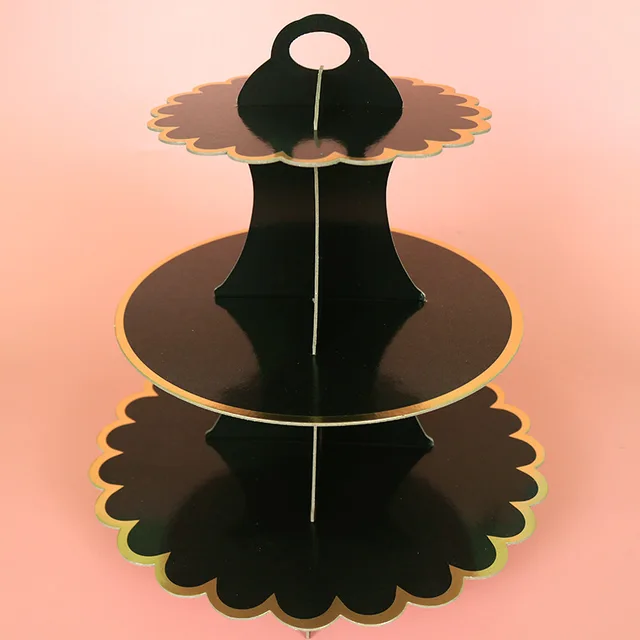 Black Cake Stand