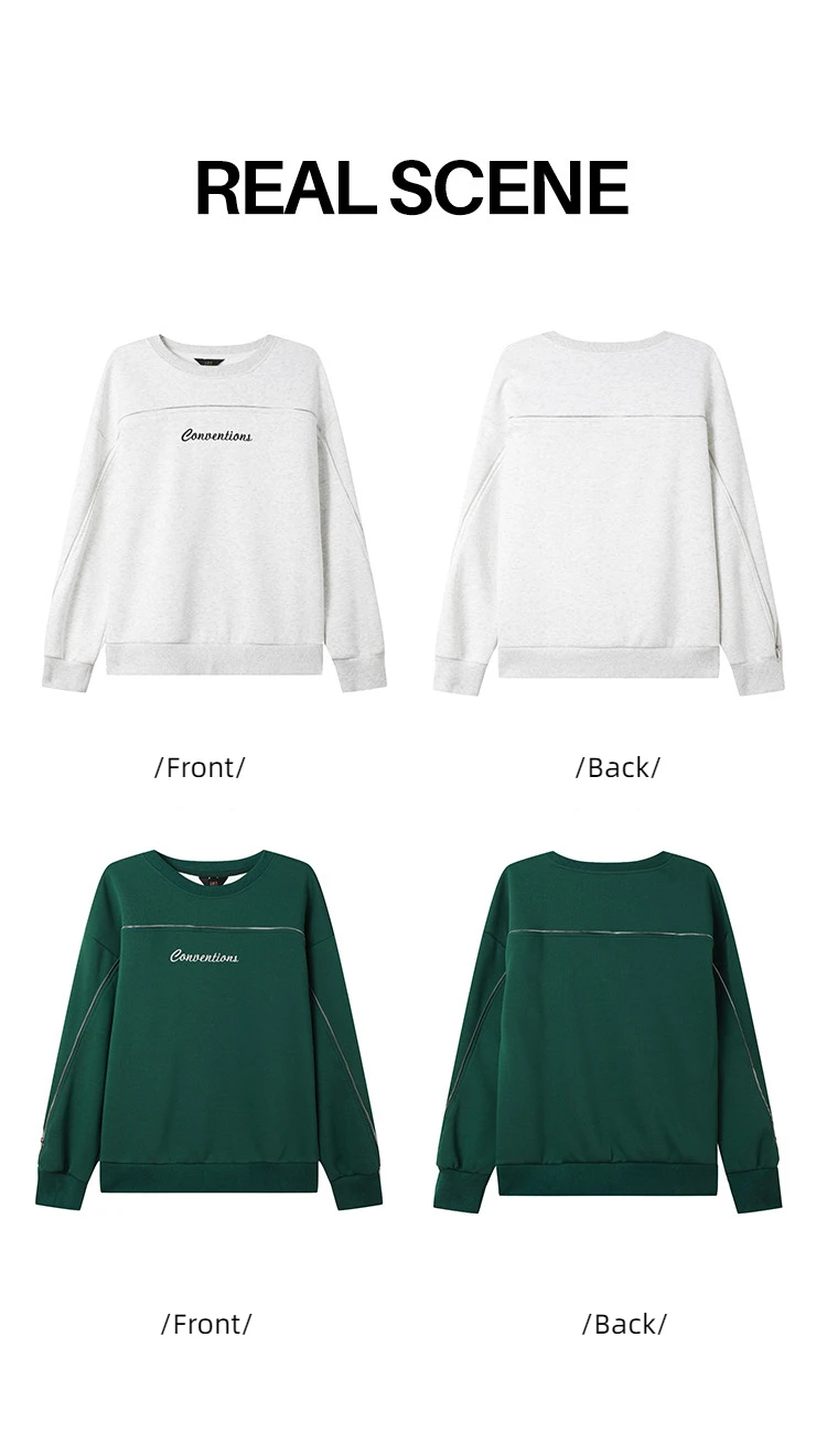 סווטשירט דגם רוכסנים