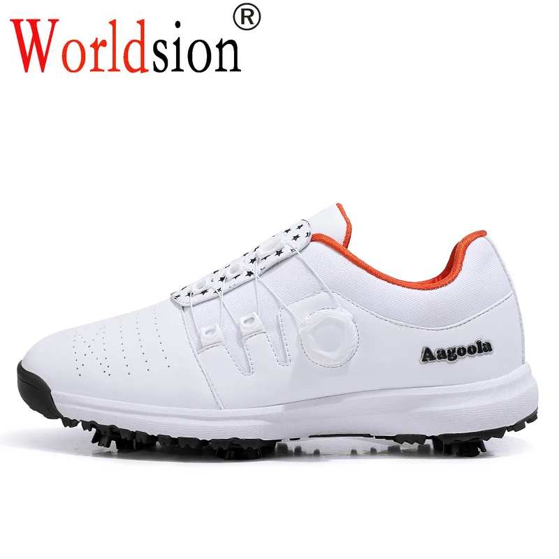 

Golf Shoes Spikes Men Women Professional Golf Wears Size Plus 47 Walking Shoes for Golfers Jogging Walking Sneakers Male