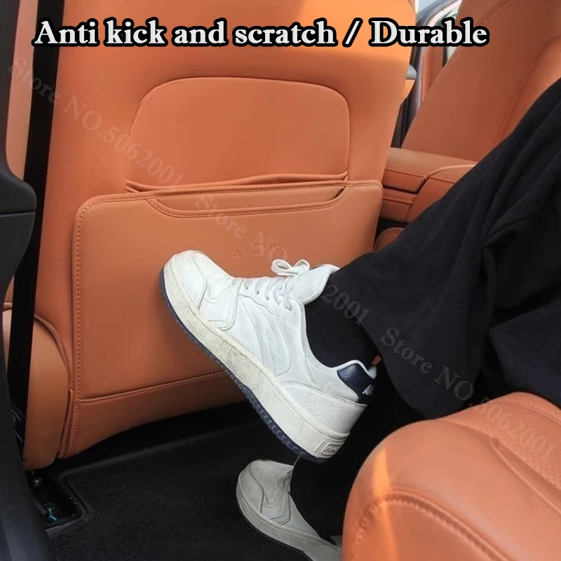 GAC 아이온 RT 2024-2025 2026 차량 시트 뒷면 수납 공간 보호대, 뒷좌석 발받침 방지 패드, 내부 보호 자동차 액세서리