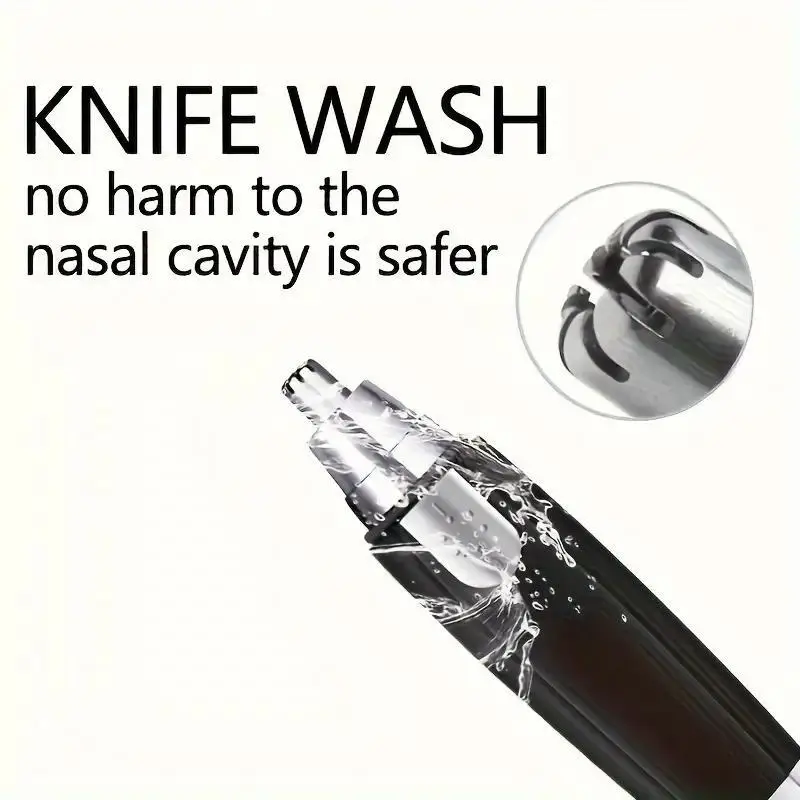 Electric Nose Hair Trimmer Efficient Removal Unisex