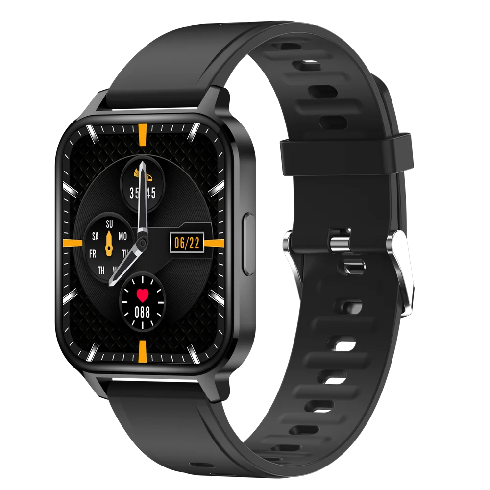 Alloy Frame Smart Watch Women Men Smartwatch HD Large Screen Long