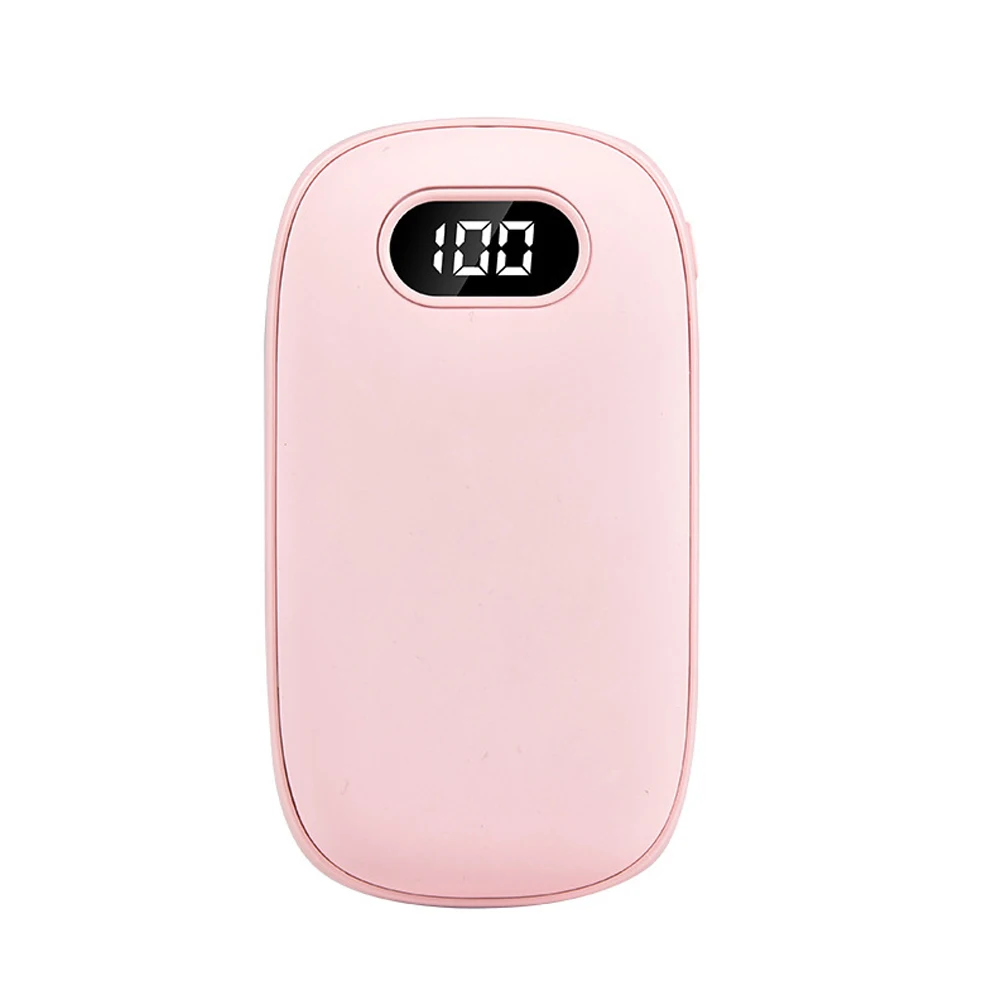 thumbnail image 1 of Calentador de manos USB 2 en 1, calentador de manos con carga de energía móvil, bolsa de agua caliente con pantalla Digital, banco de energía eléctrica recargable, 1 of 5