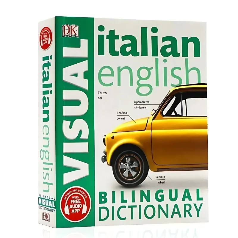 

DK итальянский английский двуязычный визуальный словарь двуязычный сравнительный Графический словарь Книга либрос книги