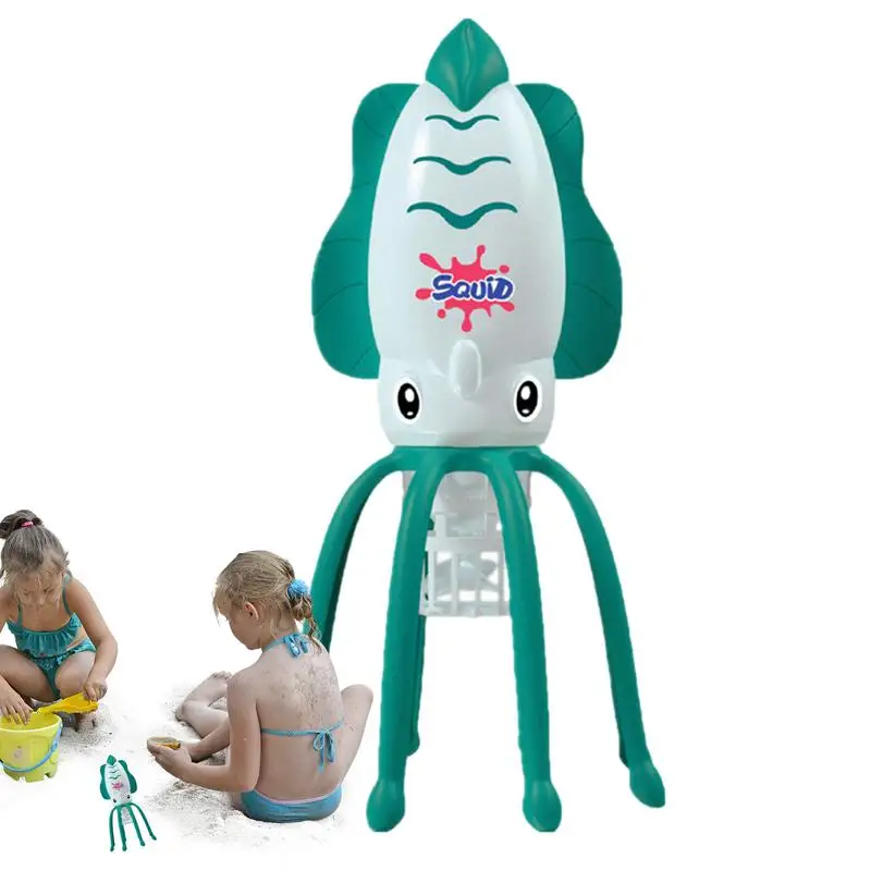 

Игрушки для морской ванны, милая электрическая игрушка для ванны с кальмаром, Интерактивная летняя игрушка для ванны, детская плавающая водная игрушка, игрушки для бассейна с осьминогом