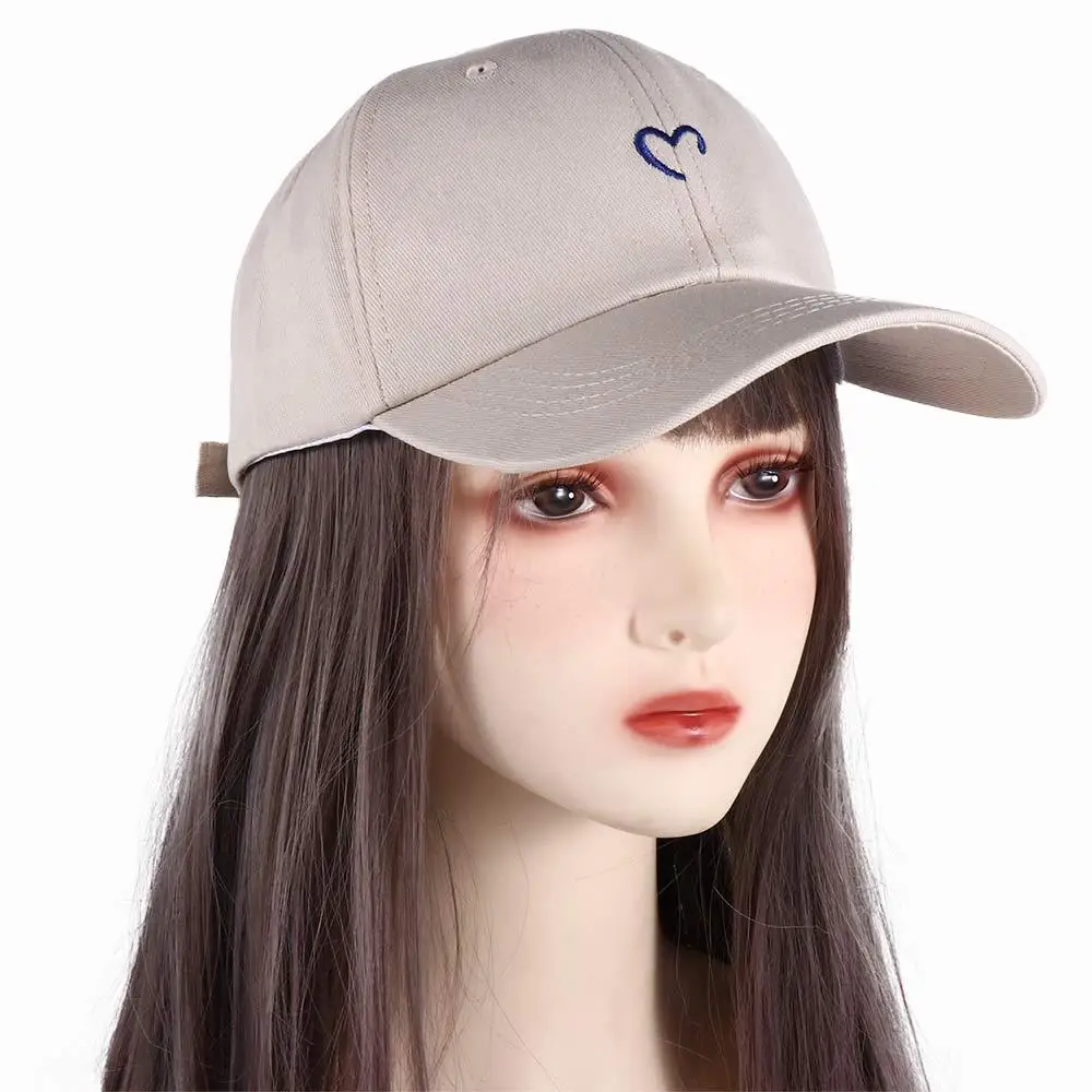 DIY Style Caps Hip Hop Love Girl Baseball Caps Snapback Couple Cap Peaked Cap Heart Embroidery Caps Baseball Caps Sun Hat 3