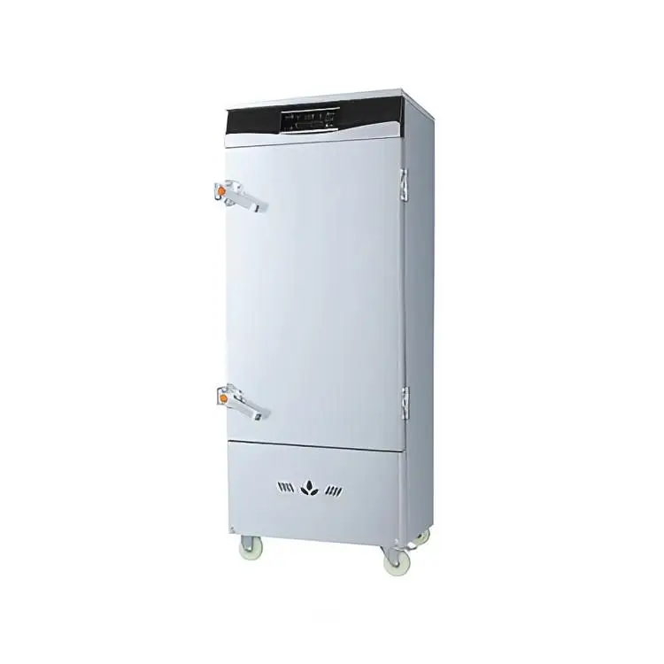Kitchen Equipment Lpg Gas Rice Steamer/ 12 24 36 48 60 Trays Gas Rice Steaming Cart/ 50kg Steaming Cabinet
