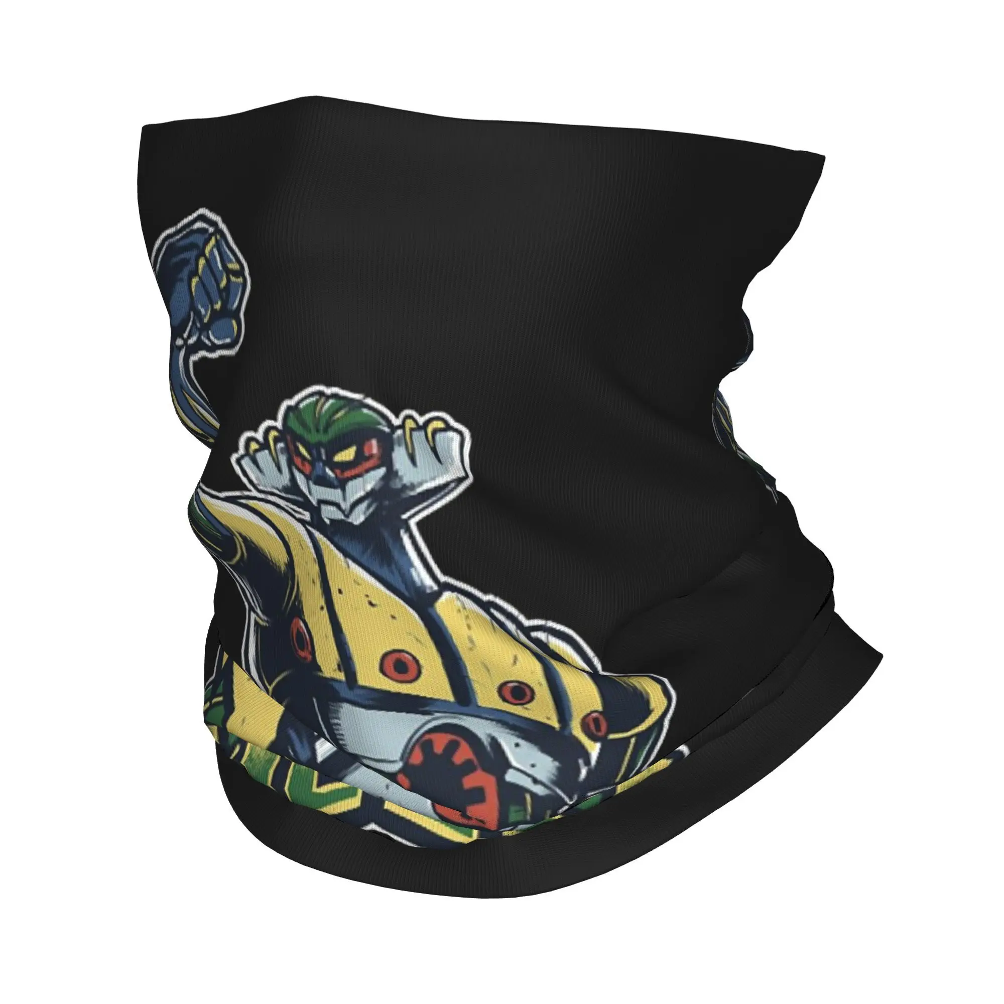 Mazingers Z Infinity Bandana Neck Gaiter Windproof Face Scarf Cover Women Men Headband Tube Balaclava