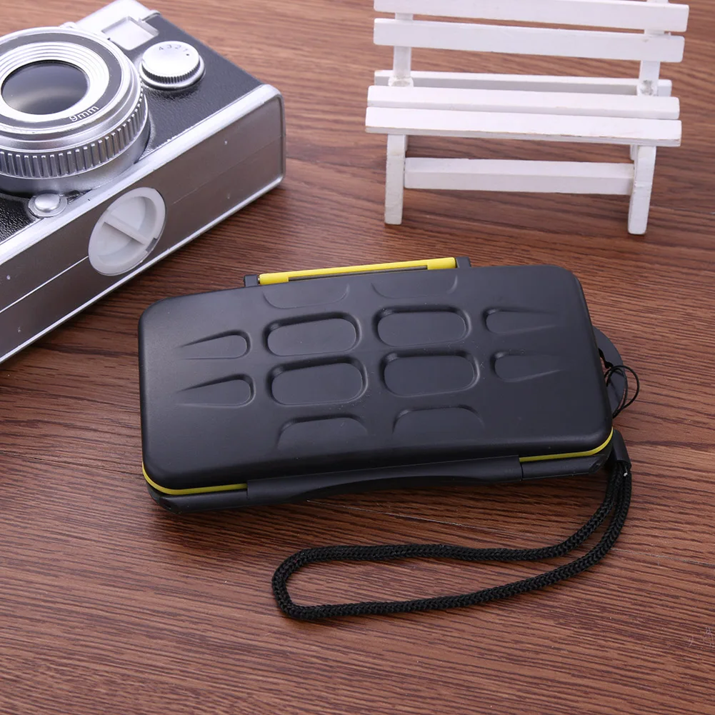Multi-grid Memory Card Case Anti-Shock Water-Resistant Memory Card Case Protector Cover Large Capacity for ID Credit Card Holder