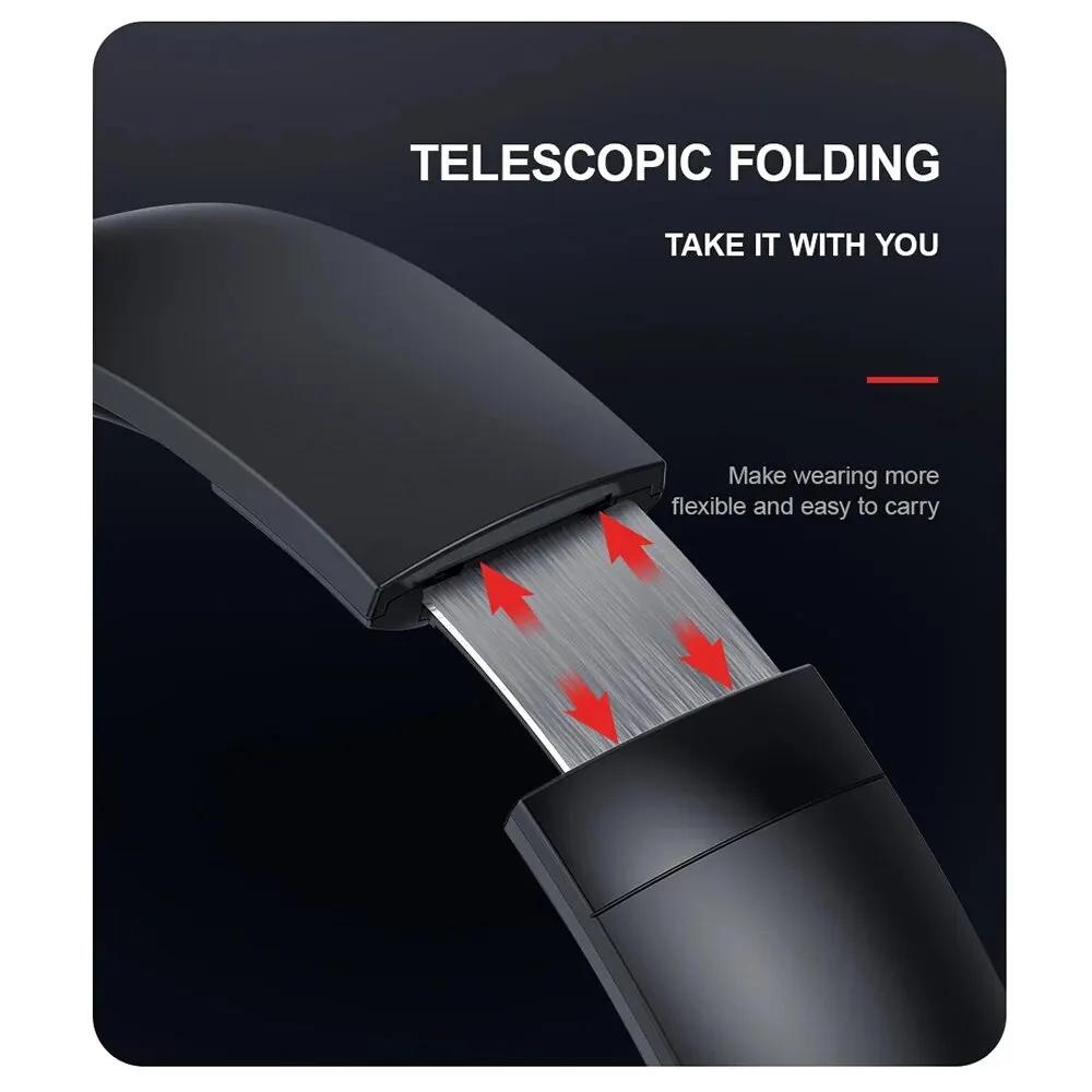 Siindoo JH919 Wireless Bluetooth Headphones Foldable Stereo Earphones Super Bass Noise Reduction Mic For Laptop PC TV wireless headphones wireless earbuds wireless headset