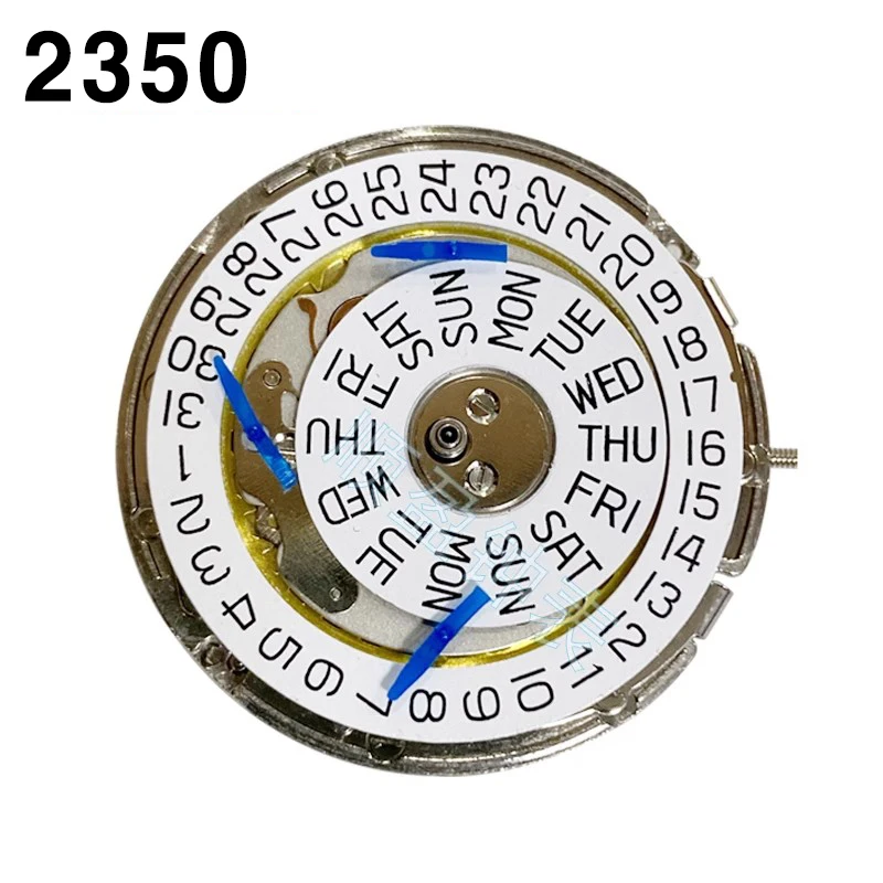 

Механический механизм Hangzhou 2350, Китай, Seiko, с шестью ручками, с двойным календарем, с несколькими ручками, часовые части