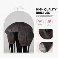 Docolor Makeup Brushes Set Professional 30Pcs OBSIDIAN Powder Foundation Contour Blush Concealer Eyeshadow Eyeliner Eyebrow 2
