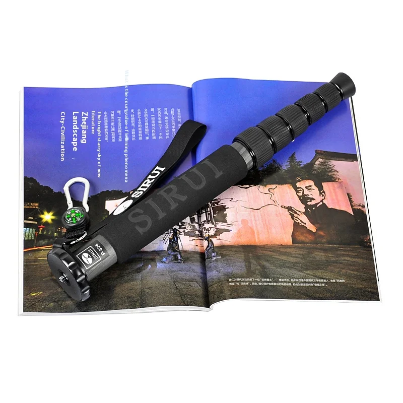Sirui P-326 Monopod 6 Section Carbon Fiber