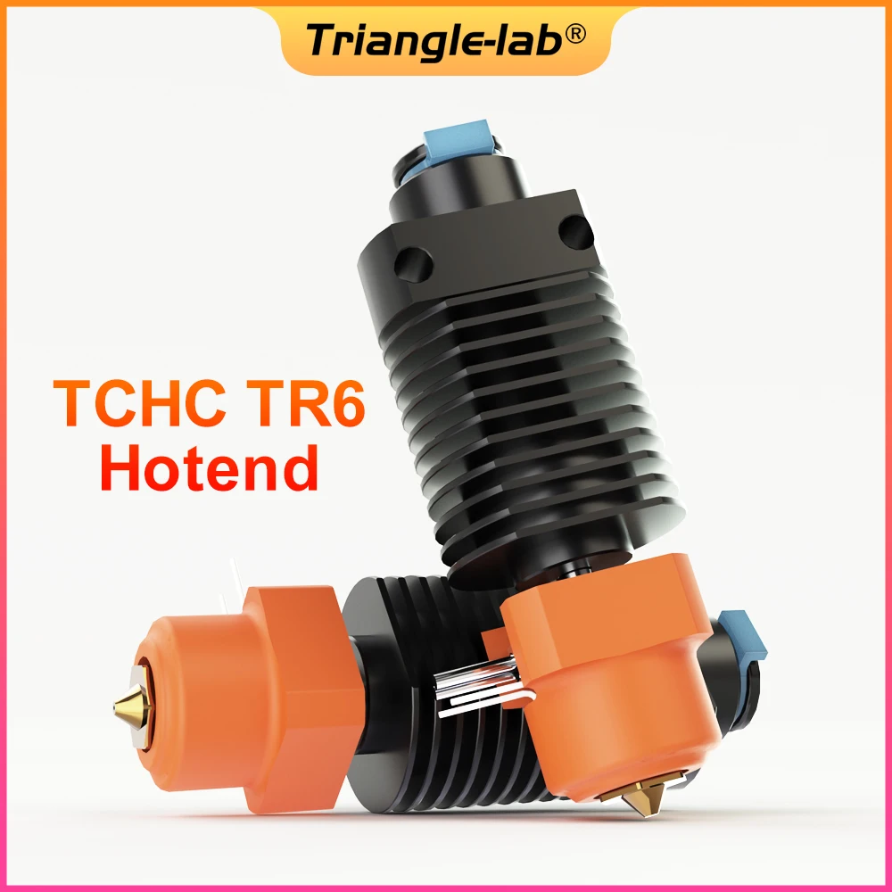 C Trianglelab TCHC TR6 Hotend Ceramic Heat Core TUN Nozzle fast heating High Flow for Ender3 Ender3 pro CR-10 CR-10S 3D Printer r trianglelab tchc td6s hotend ceramic heating core