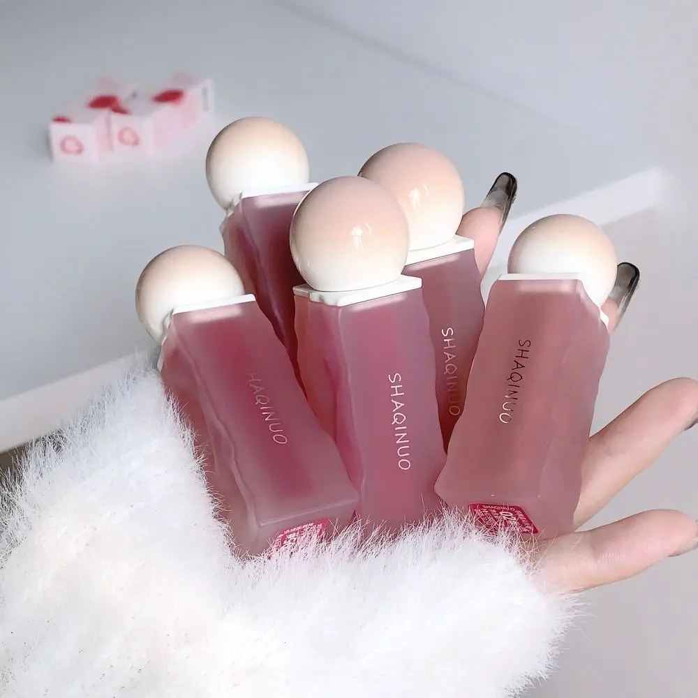 Clear Water Light Lip Gloss Jelly Pink Lip Tint Mirror Lip Glaze Water Glossy Nude Liquid Lipstick Makeup Lips Beauty Cosmetics