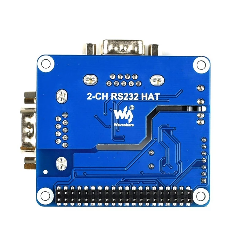 Waveshare 2 ä  RS232 Ȯ HAT,  ̿, SC16IS752 + SP3232 ַ ä