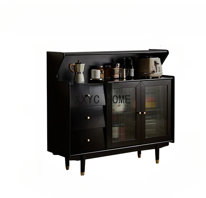 

Современный простой и роскошный шкаф из массива дерева для столовой, гостиной, встроенный шкаф для хранения