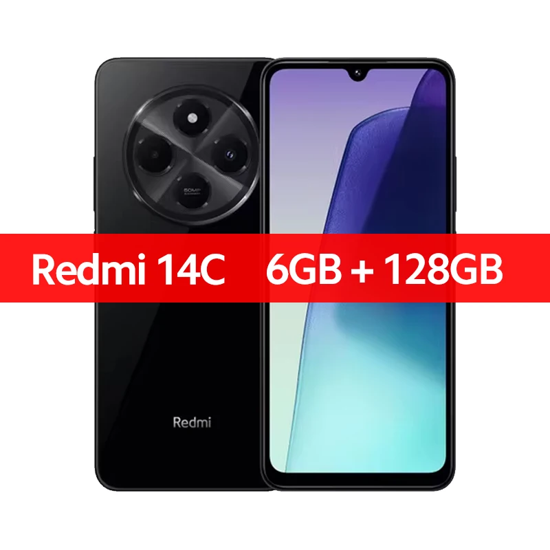 Xiaomi-Redmi 14cグローバルバージョンスマートフォン,mkt helio