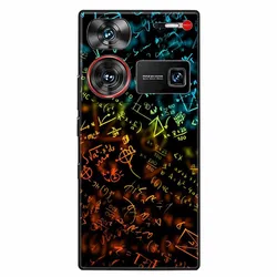 Wolf Design Shockproof Soft Silicone Phone Case - Animal Print TPU Cover for Nubia Z60 Ultra (R20.CH.415)
