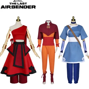 Costumi Cosplay Avatar: The Last Airbender, Principe Zuko e Katara, Nuovi Abiti per Carnevale e Halloween