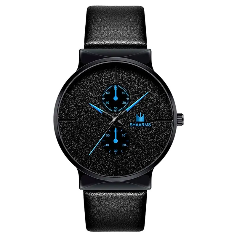 Mens Sports Watches 2pcs Set Man Business Quartz Wristwatch Luxury Men Casual Clock Watch Relogio Masculino