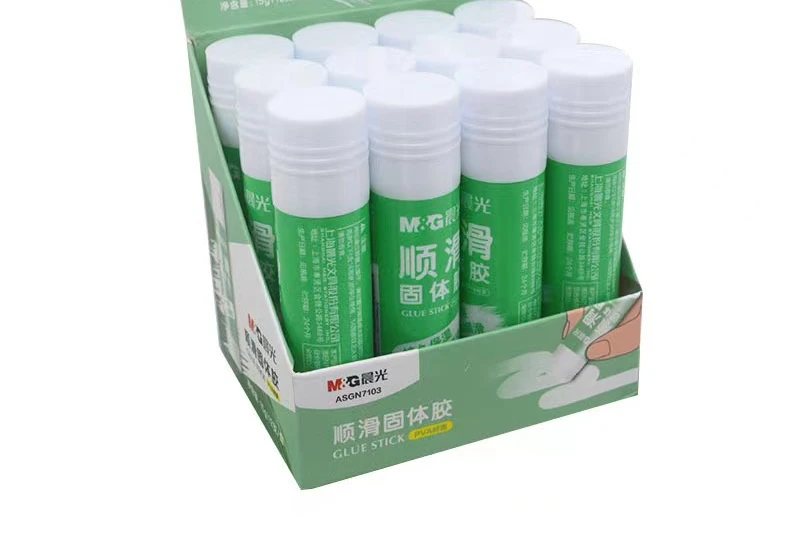 단단한 접착제 합성 접착 스틱, 부드럽고 높은 점도, 손으로 접착된 종이, 학생 문구류, 사무용품