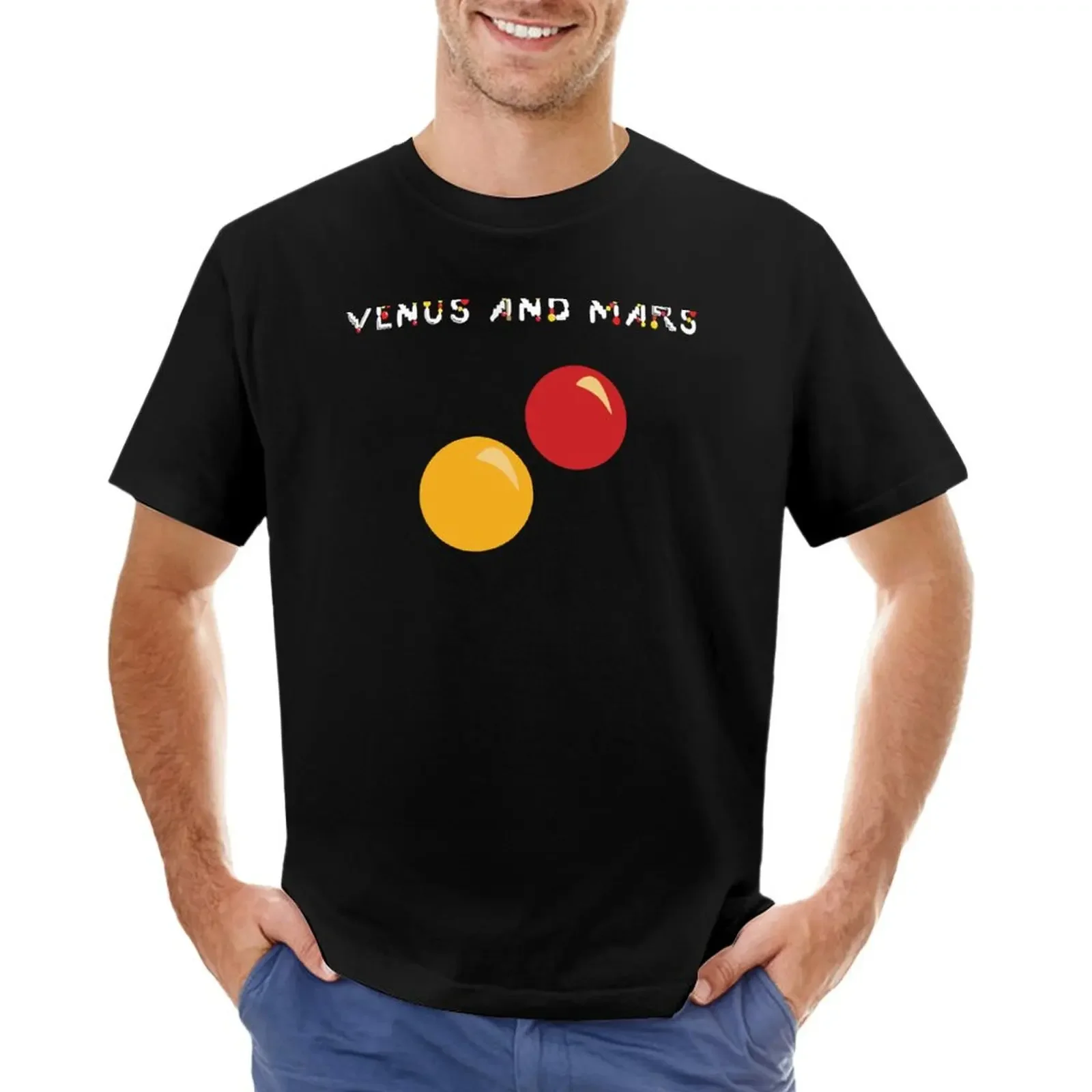 Venus And Mars - Album Cover T-Shirt Sweat Vintage Coreano Fashion Sweat Shirts, Men