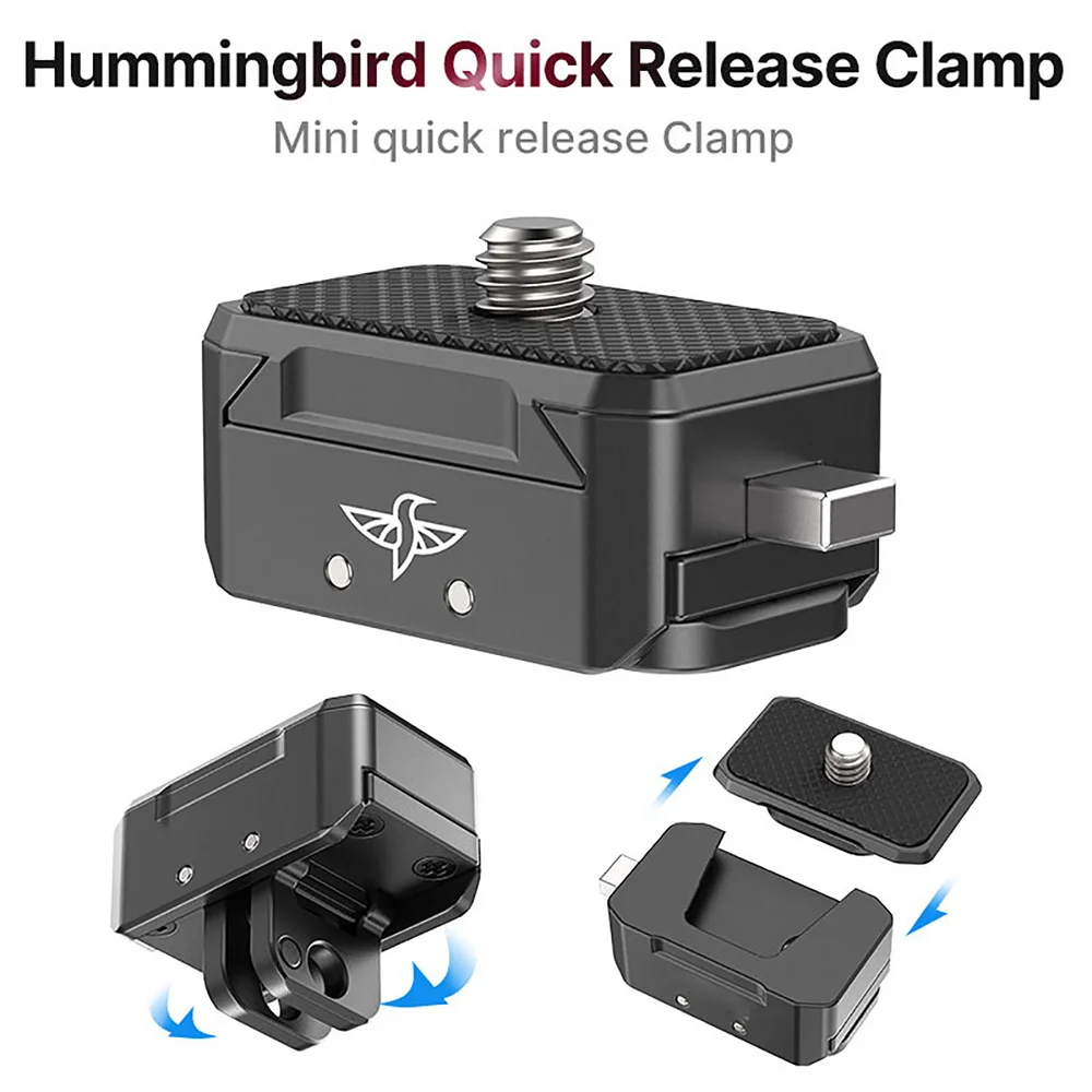 

Быстросъемная система Hummingbird для DSLR GoPro шариковая головка штатива Magic Arm быстросъемный комплект аксессуаров быстросъемная пластина