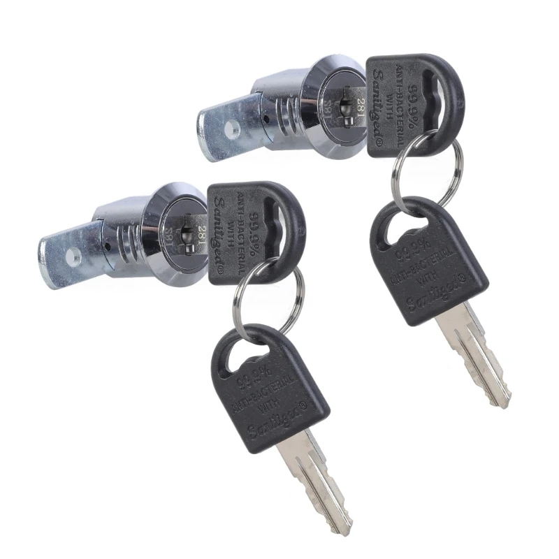 Upgrades File Cabinet Lock set Featuring Modern Designs Complete File Cabinet Lock Replacement Solution for Household M4YD