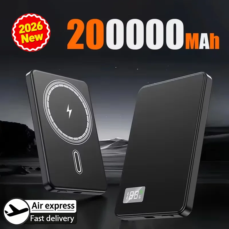 Black 200000mAh