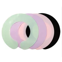 Silicone Stylist Cutting Collar Hair Dyeing Shawl Waterproof Neck Cape Wrap Cover Barber Hairdressing Hair Coloring Accessories 2