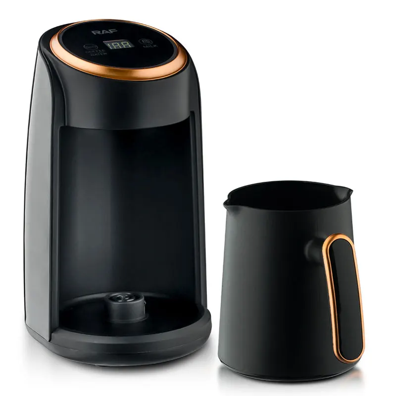 600W Power Electric Coffee Pot Multi-Usage Auto Power-Off 3 In 1 Water Milk Tea Maker Machine High Temperature Resistant 300ml
