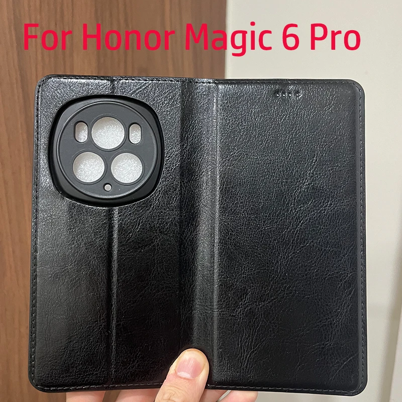 자석 가죽 스킨 플립 지갑 책 전화 케이스 커버, Honor Magic 4 5 6 Lite Pro 글로벌 Magic6 6Pro 256/512 GB