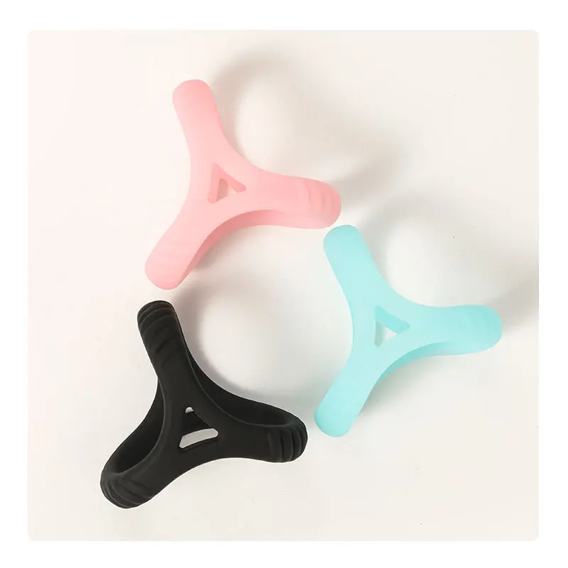 3 Color Triangle Men's Penis Ring Sex Product Delay Ejaculation Cock Ring SM Sperm Lock Long Lasting Chastity Cage for Men Gay