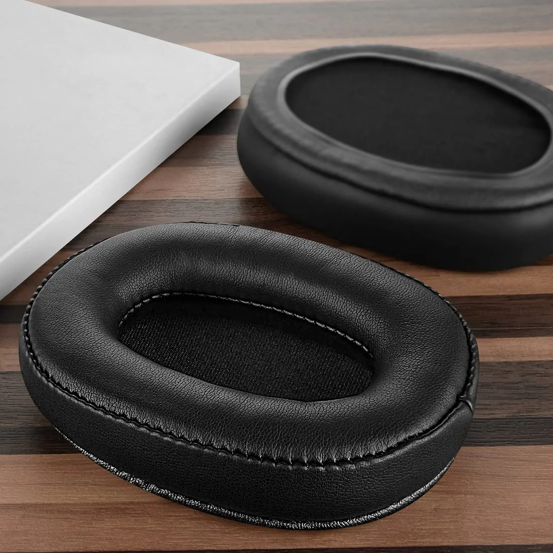 Protein Leather Replacement Ear Pads Cushions Muffs Cups Earpads for Audio Technica ATH-SR9 ATH-DSR9BT ATH-DSR7BT Headphones