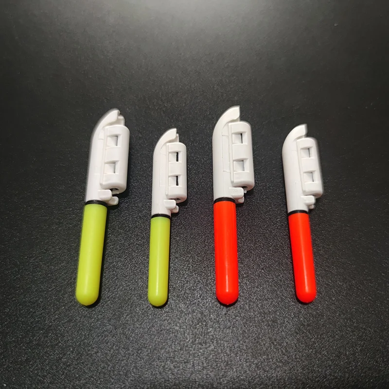 

10 pcs/lot Electronic Light Stick For Night Fishing Clip on Fishing Rod Tip Waterproof Glowing Stick Fishing Tackle J507