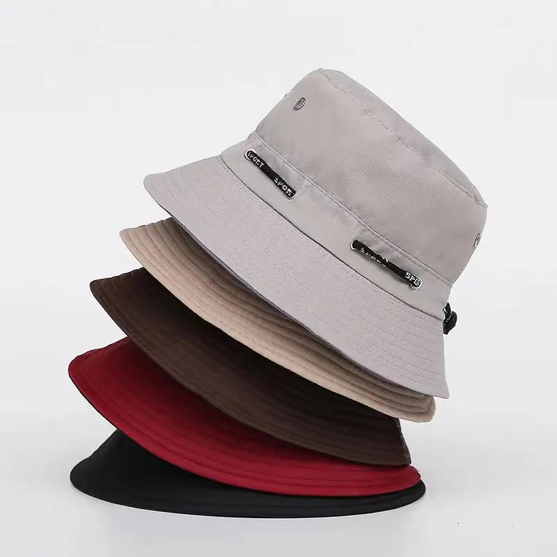 

Spring Women Men Bucket Fishing Hats Fashion Multiple Unisex Sunscreen Sun Panama Hip Hop Cap Outdoor Leisure Fisherman Caps
