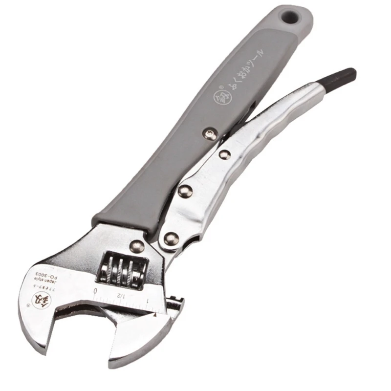 

Adjustable Wrench Universal Monkey Spanner Multi-function Hand Tools Nut Sink Wrench Bathroom Pipe Large Open Spanner Dropship