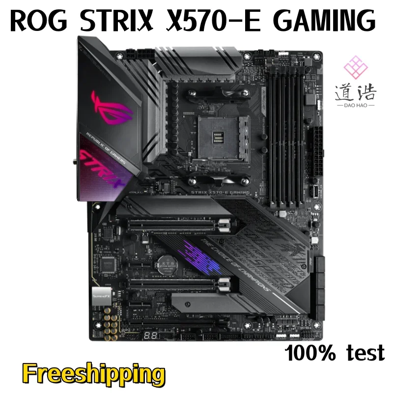 For ROG STRIX X570-E GAMING Motherboard 128GB HDMI PCI-E4.0 M.2 Socket AM4 DDR4 ATX X570 Mainboard 2 S49a0eae6abf44d999a764e0696c9a0a4c