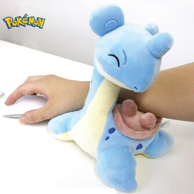 20cm Pokemon Lapras Plush Toys Pillow Cartoon Cute Lapras Plush Doll Soft Stuffed Kawaii Anime Elf Doll Birthday Gifts for Girls 2