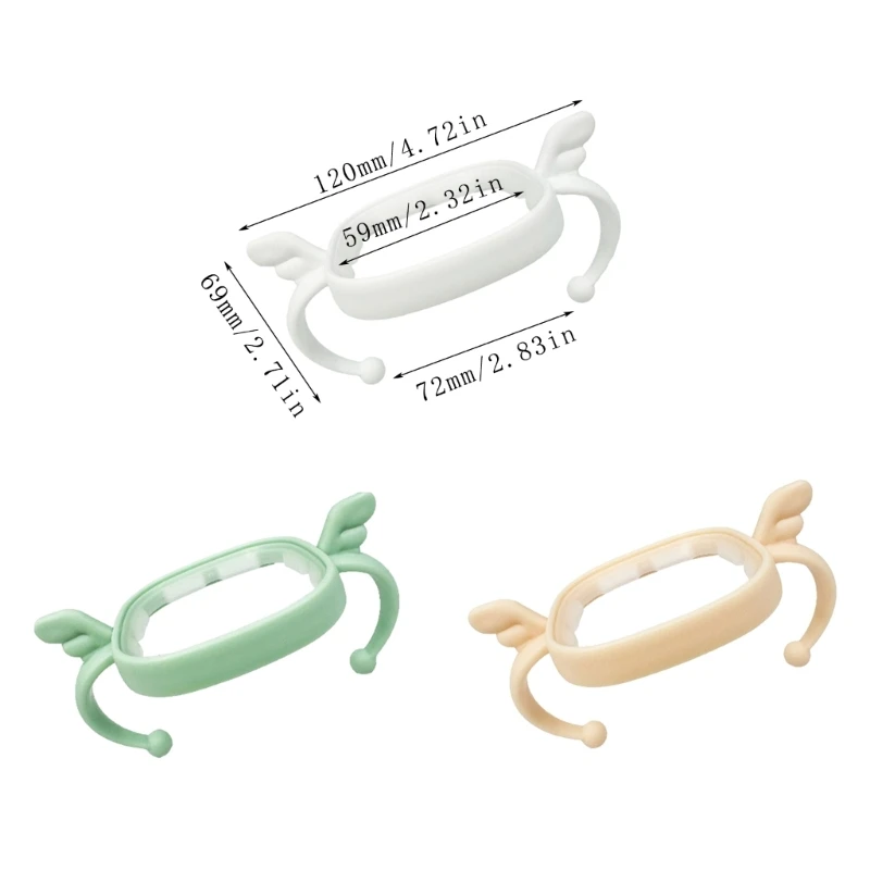 Child Safe Bottle Holder Easy to Hold Grip for Hegen to Self Feeding W3JF