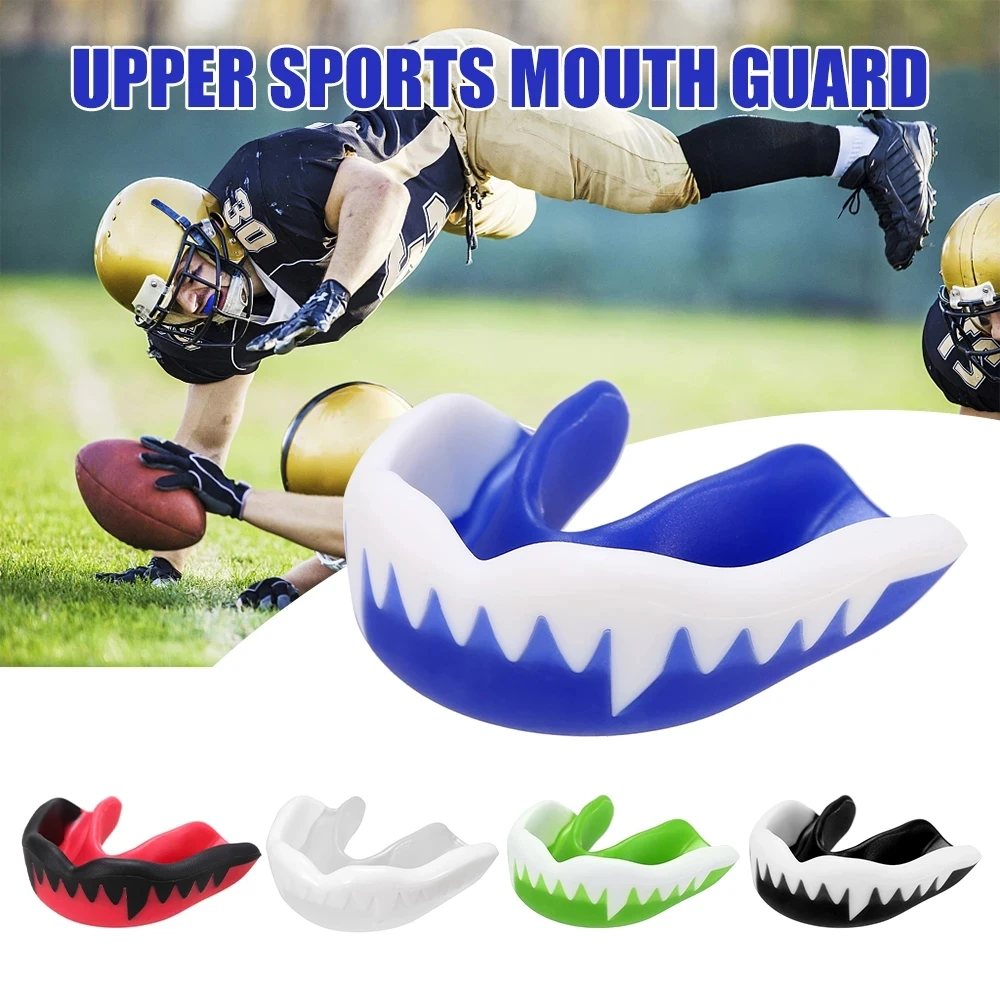 Sport ústa stráž zubů ochránce děti dospělé mouthguard zub ortéza basketbal rugby box karate přístroj cvičný letoun