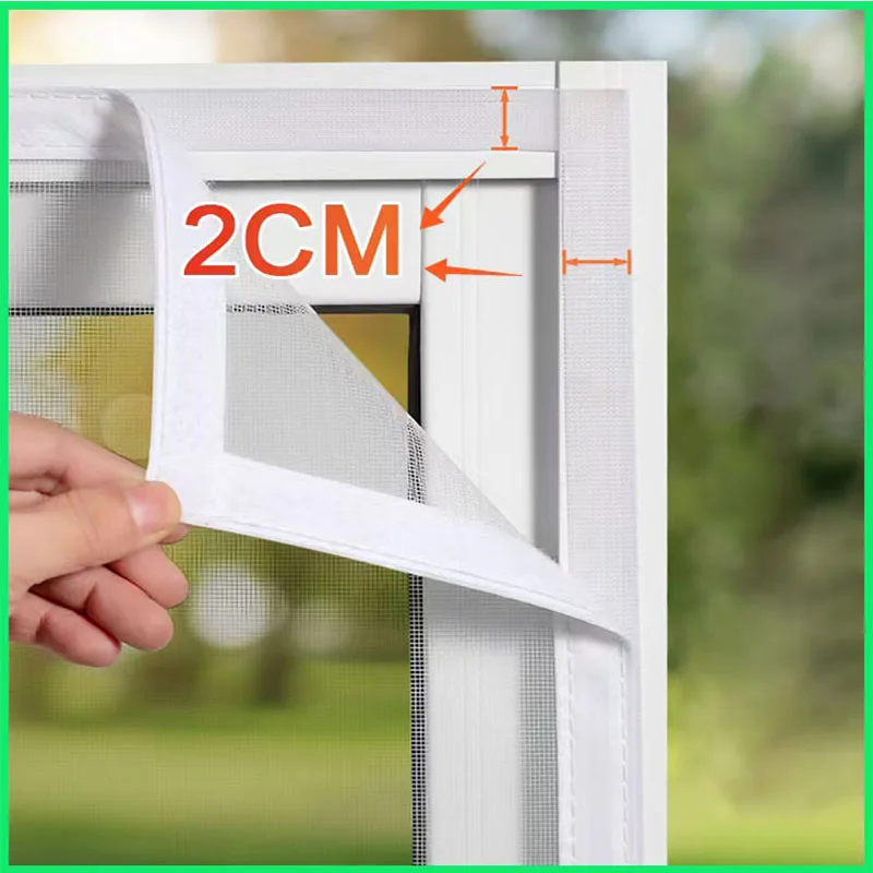 Insect Mosquito Nets For Window Screen Mesh Custom Size Tulle Invisible Fiberglass Against Mosquitoes and Flies