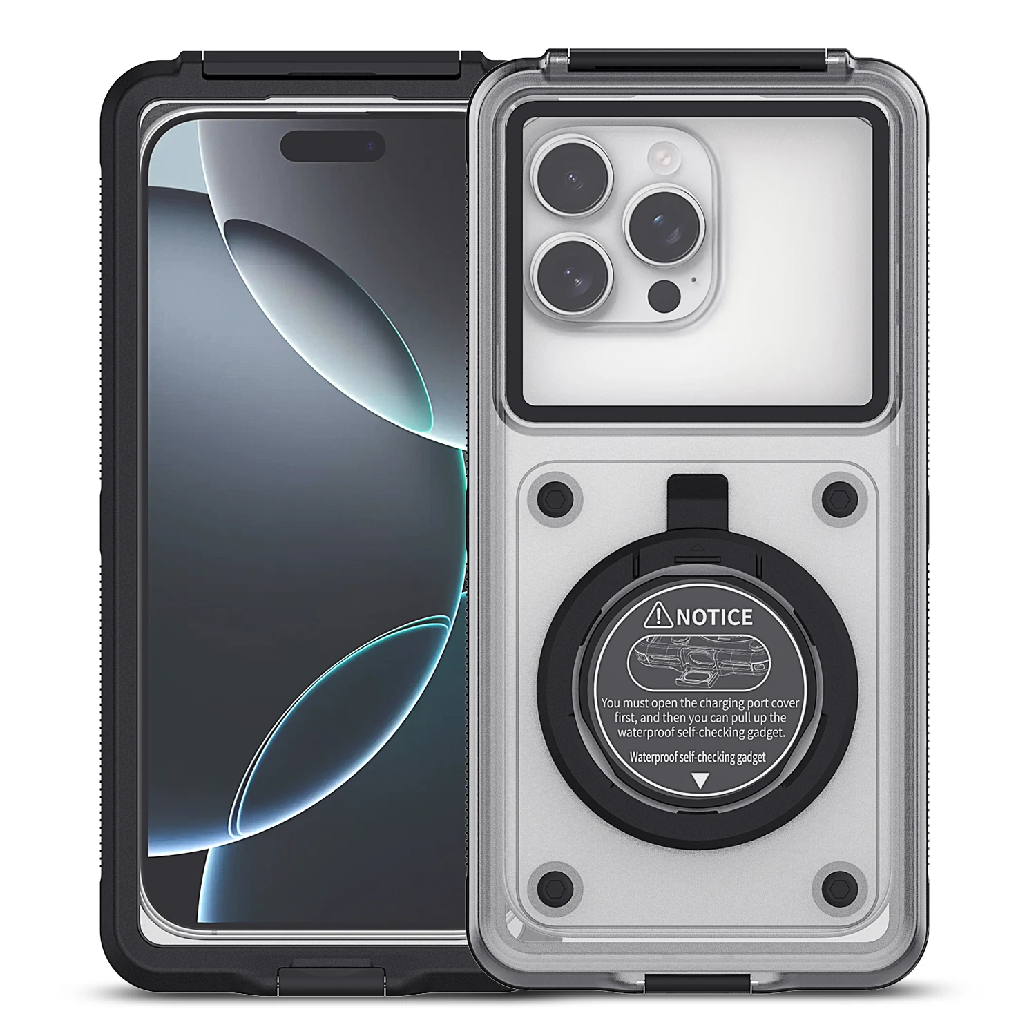 Universal 6.9-Inch Full-Wrap Waterproof Phone Case - IP68 Rated