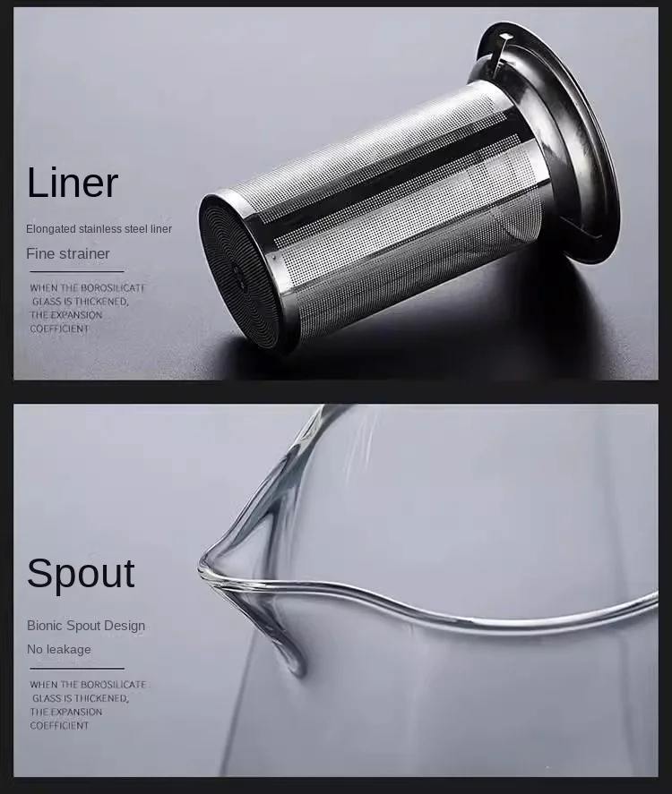 Teaware Transparent Borosilicate Glass Teapot