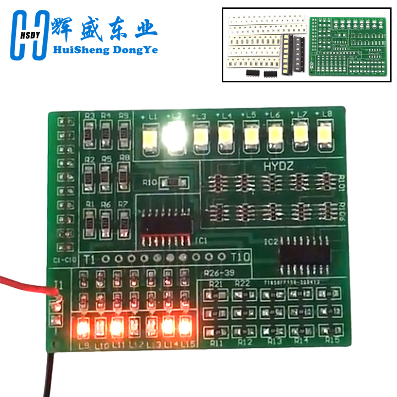 DIY Electronic Kit 1801 SMT SMD Component Soldering Project Practice Suite FM Radio Transmitter Board Module Welding Learning