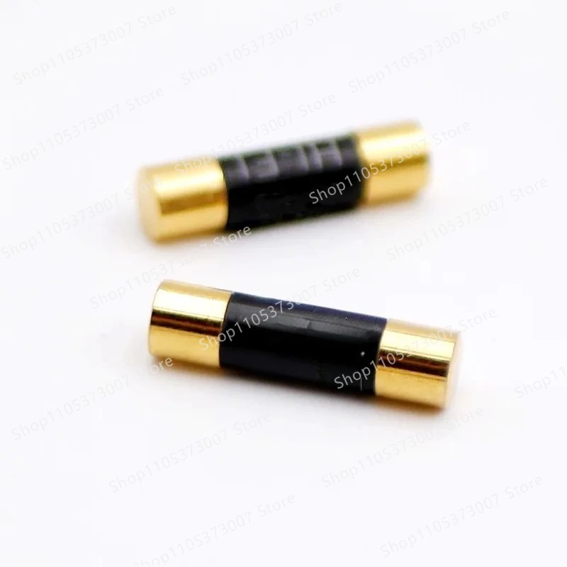 5x20mm 오일 함침형 슬로우 블로우 퓨즈 5N 순수 실버 골드 나노 코팅 오디오 프리앰프 앰프튜브 앰프 CD DAC