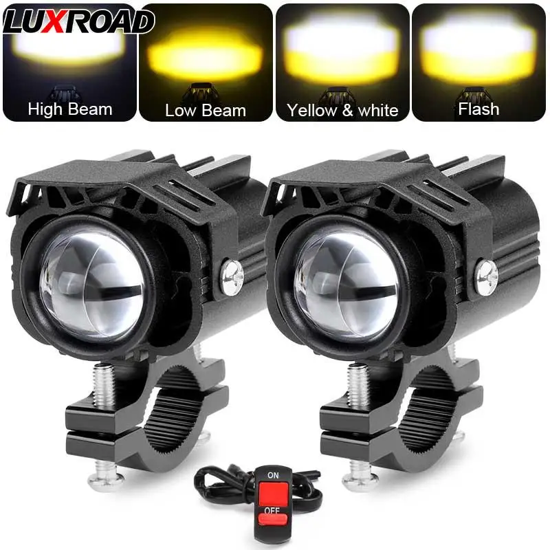 Motorcycle Fog Lights Led Lens Led Projector Motorcycle Motorcycle
