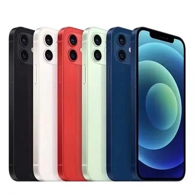 Apple iPhone 12 Mini Unlocked Original 5G 5.4" A2176 A2399 Genuine RAM 4GB ROM 64GB 128GB 256GB A14 IOS Face ID